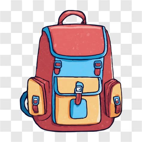 Descarga Mochila Vibrante Y Pr Ctica Para Elementos Escolares Cartoons