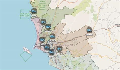 Conoce Cu Les Son Los Distritos De Lima Que Tienen Cerca Del De
