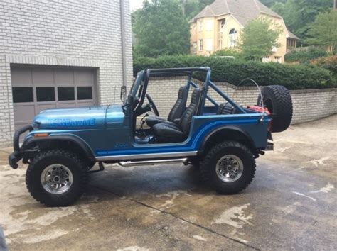 Jeep Cj Renegade Original Paint Unrestored Cj Super Solid Lifted