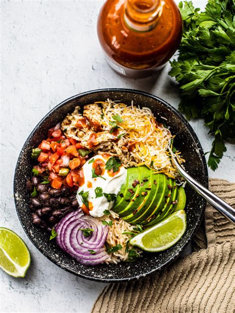 Healthy Burrito Bowl Recipe Killing Thyme