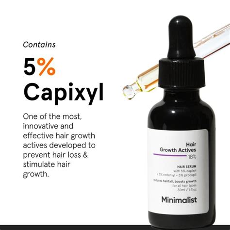 Buy Minimalist Hair Growth Actives Serum For Scalp Capixyl