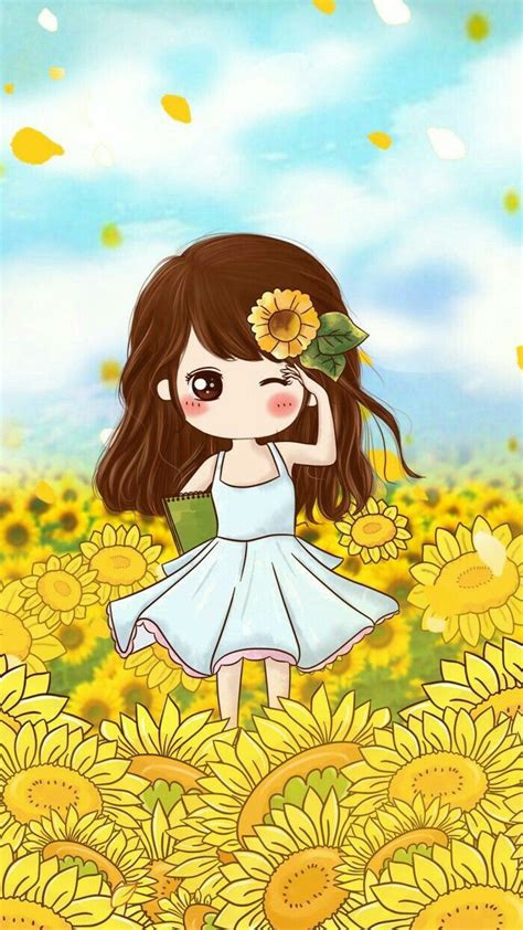 Pin By Anny Gutierrez On Girasoles Cute Cartoon Drawings Cute