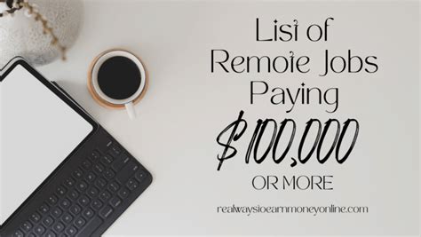 5 Remote Companies Hiring Now That Pay 100 000 Yearly