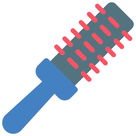 Hair Brush Basic Miscellany Flat Icon