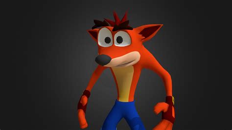 Wip Crash Bandicoot Fanmade D Model By Kindingerlek Ce A B