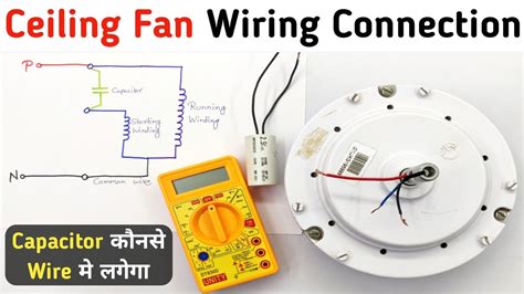 Ceiling Fan Motor Capacitor Wiring Fan Capacitor Ceiling Con