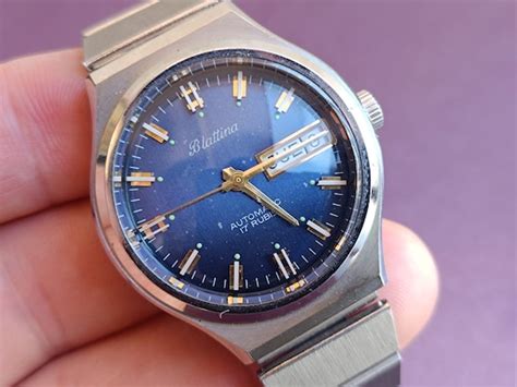 1970 Blattina 17 Rubis Incabloc Swiss Mechanical Watc Gem