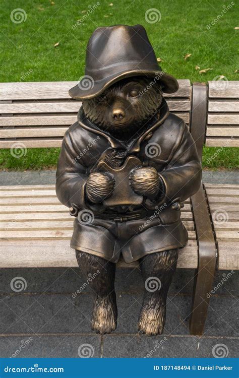 Paddington Bear Statue London Editorial Image