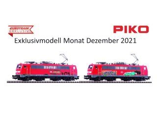 E Lok BR 111 Mit Graffiti Eurotrain Exklusivmodell 2021 Gleichstrom DCC