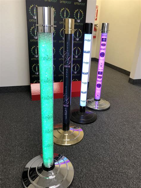 LED Lighted Stanchions – Professional LED Stanchions for Branding, Night Clubs and Bars