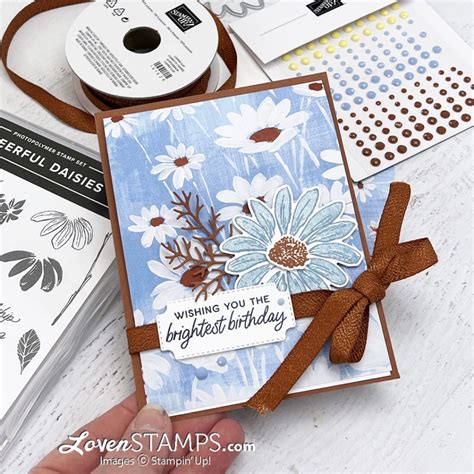 Cards New In Color Spotlight With Cheerful Daisies And The Stampin