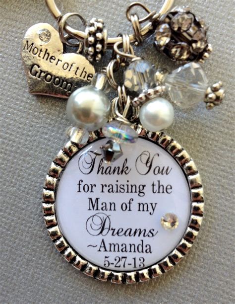 MOTHER of the GROOM Gift, Mother of Bride, PERSONALIZED Wedding, Thank
