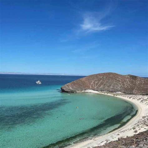 Playa Balandra Para So Natural En El Mar De Cort S