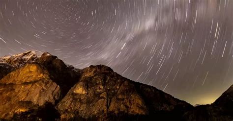 Houve festa no céu as imagens da impressionante chuva de estrelas