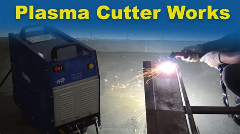 How To Operate A Hand Held Plasma Cutter Plasma Cutter Works Youtube