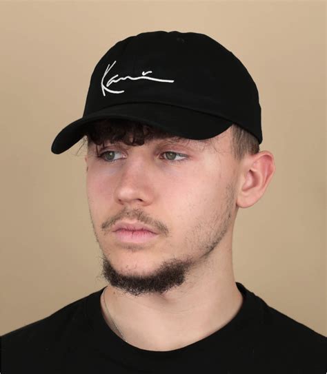 Zwarte Baseball Cap Karl Kani Signature Black Karl Kani Headict