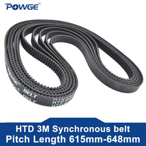 Powge Htd M Timing Belt Pitch Length