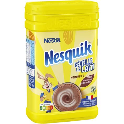 Chocolat En Poudre Nesquik La Boite De Kg Prix Carrefour