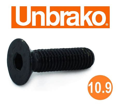 M4x20 Unbrako Socket CSK Screw 10 9 S COL