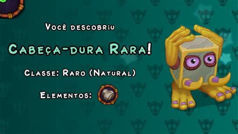 My Singing Monsters Cabe A Dura Rara Jogos Mysingingmonsters