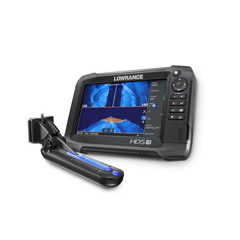 Lowrance Hds Carbon Row With Totalscan Transducer Sailrace