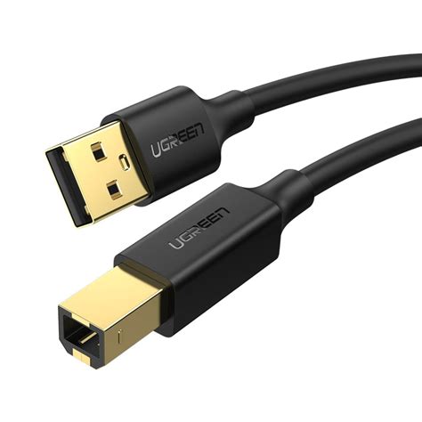 Ugreen Printer Cable Usb 2 0 A Male To Usb 2 0 B Male 5 Meters