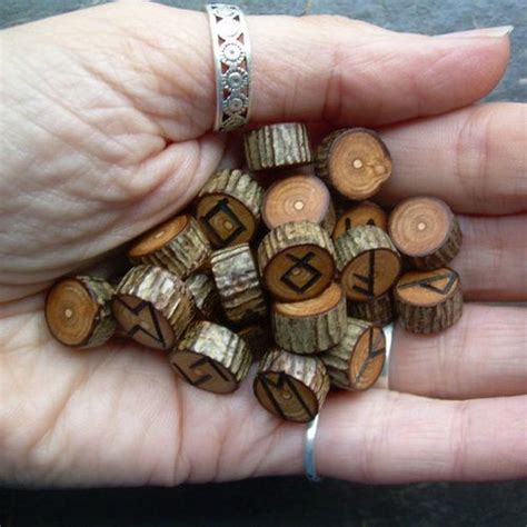 wooden runes | Руны, Поделки, Искусство выжигания по дереву