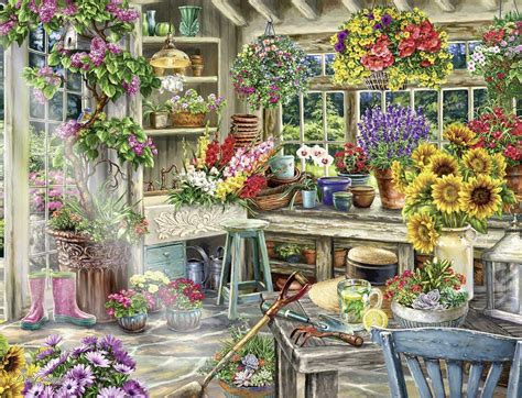 Gardener S Paradise Pieces Ravensburger Puzzle Warehouse