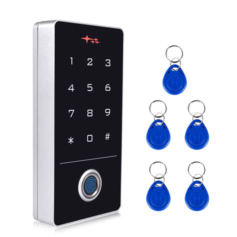 Amocam Fully Weatherproof Fingerprint Id Keypad Access Control System