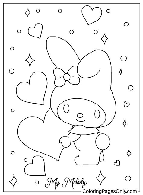 Coloriages My Melody à imprimer Coloriages à imprimer gratuits