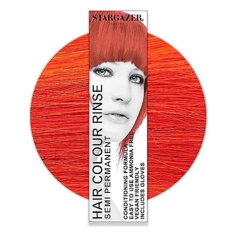 Stargazer Uv Red Semi Permanent Hair Dye Bodyjewelleryshop