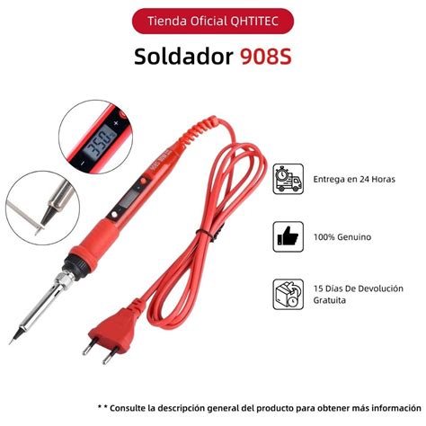 Jcd V W Temperatura Ajustable Soldador S Pantalla Digital Lcd