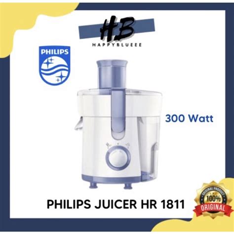 Jual Philips Juicer Extractor Hr Juicer Philips Hr Shopee