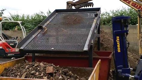 Video 1 Test Trial Run New Demo Soil Waste Screener Uprated Mk3 Model