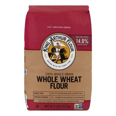 King Arthur Flour 100 Whole Grain Whole Wheat Flour Hy Vee Aisles Online Grocery Shopping