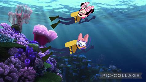 Daisy And Minnie Scuba Diving By Christhemerfolkguy On Deviantart