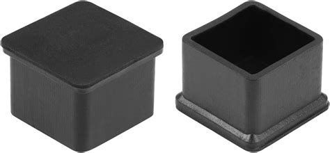 Sourcing Map Rubber Furniture Caps 30mm X 30mm Square Shaped Table