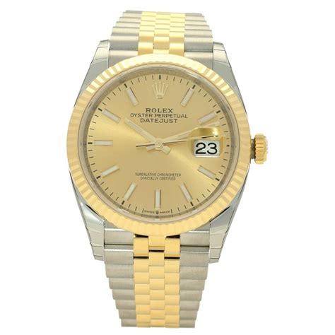 Rolex Datejust 36 126233 Champagne Dial Unworn 2019 Miltons Diamonds