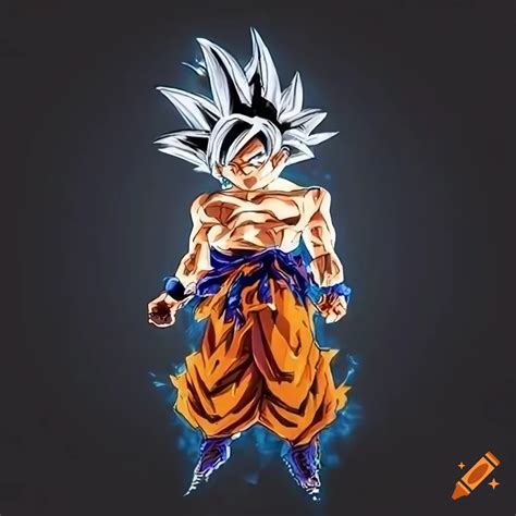 Image Of Goku In His Ultra Instinct Form On Craiyon