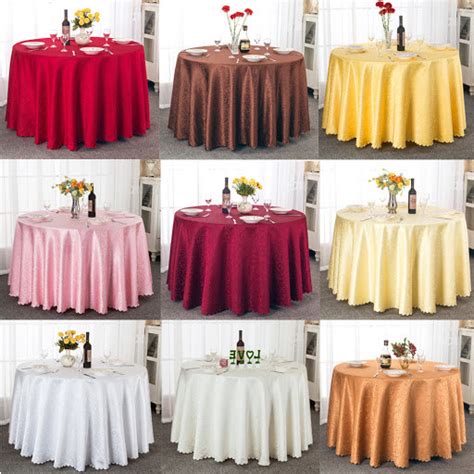 Can’t Find A 60 Inch Round Table Linens? These Are Some Solutions For You