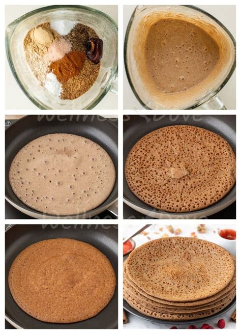 Healthy Whole Wheat Vegan Crepes WellnessDove