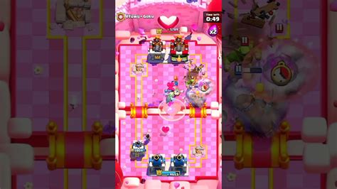 Clash Royale Power Of Love 2vs2 2 Clash Royale Gameplay Shorts Youtube