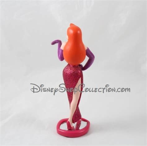 Figurine Jessica Disneyland Paris Roger Rabbit Robe Rouge 18 Cm D