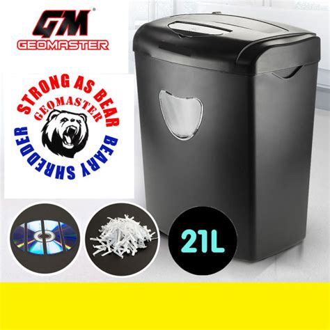 Heavy Duty Paper Shredder Machine Shred Cd Credit Card Cross Cut