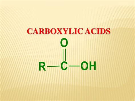 Ppt Carboxylic Acids Powerpoint Presentation Free Download Id5466601