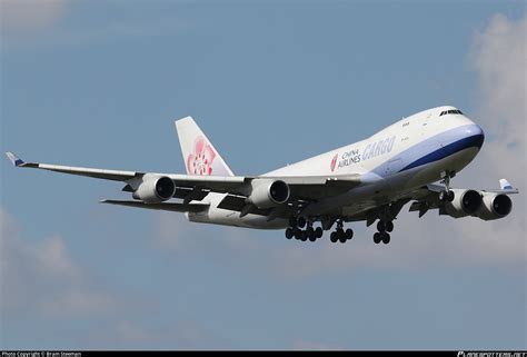 B 18711 China Airlines Boeing 747 409F Photo By Bram Steeman ID