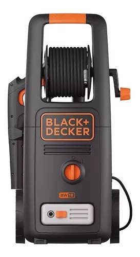 Lavadora de alta presión Black Decker BW18 de 1800 W con una presión