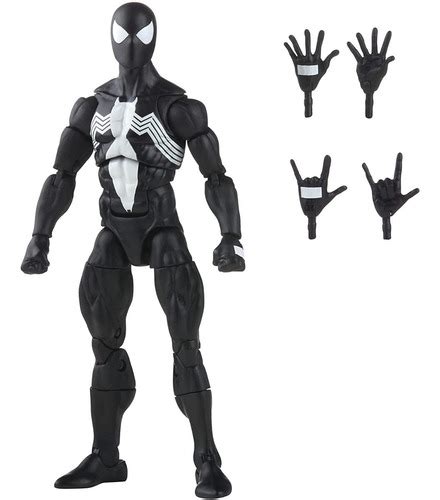 Spiderman Simbionte Black Suit Marvel Legends Retro Envío gratis