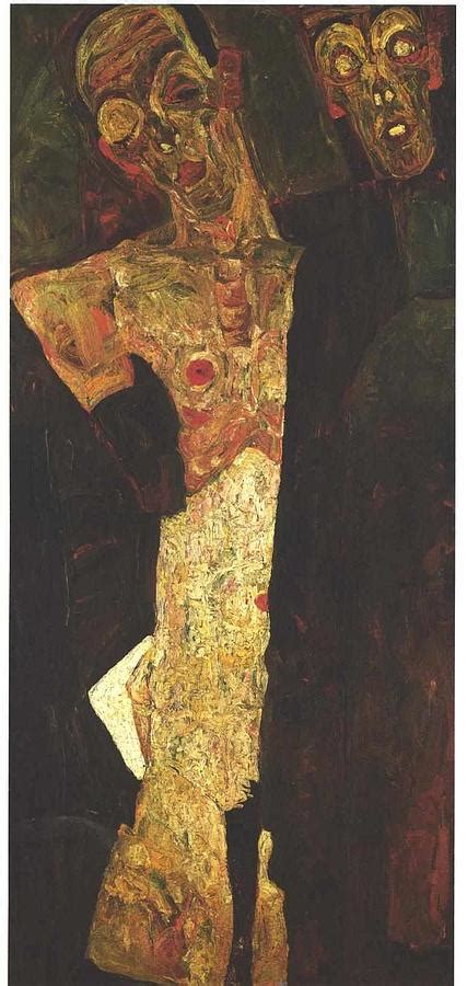 Prophets Painting by Egon Schiele - Fine Art America