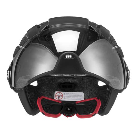 Uvex Finale Visor Fahrradhelm Schwarz Cm S